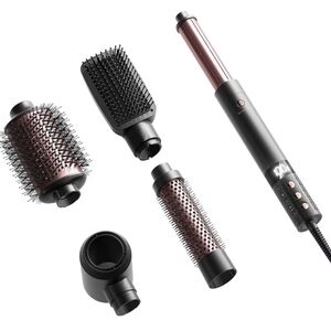 6 in 1 Blow Dryer Brush Rose Gold / Black